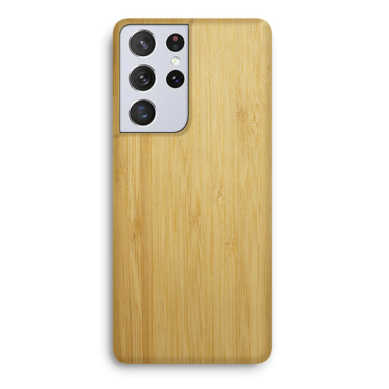 Slim Wood Samsung Case Mobile Phone Cases Komodo Bamboo S21 Ultra 