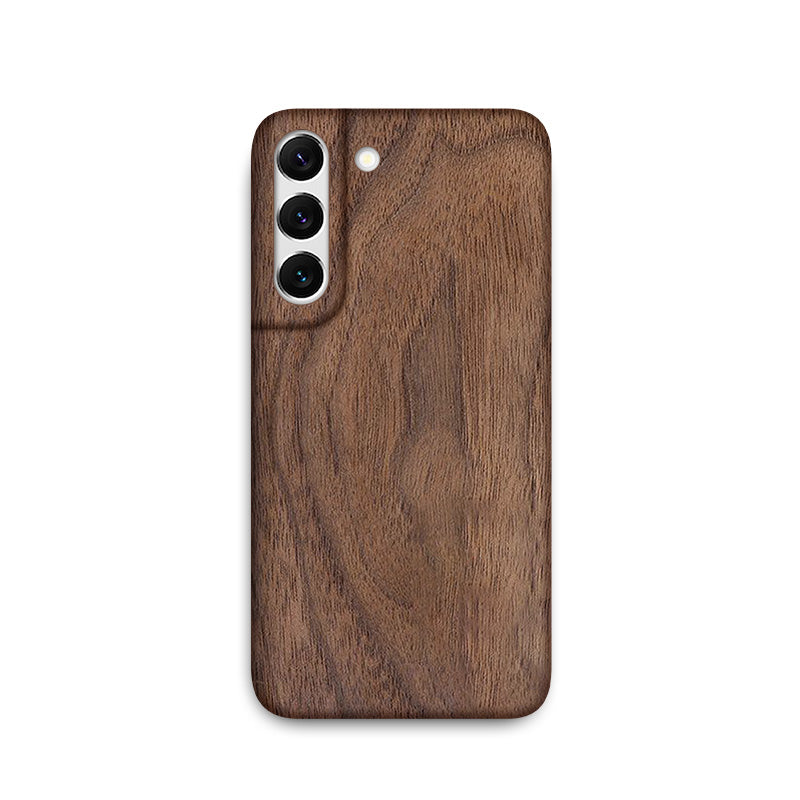 Slim Wood Samsung Case Mobile Phone Cases Komodo Walnut S22 