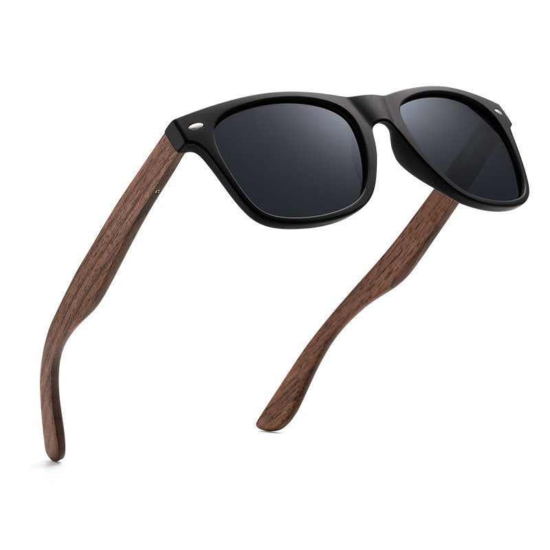 Walnut Sunglasses Sunglasses Polarized Wayfarer Walnut  