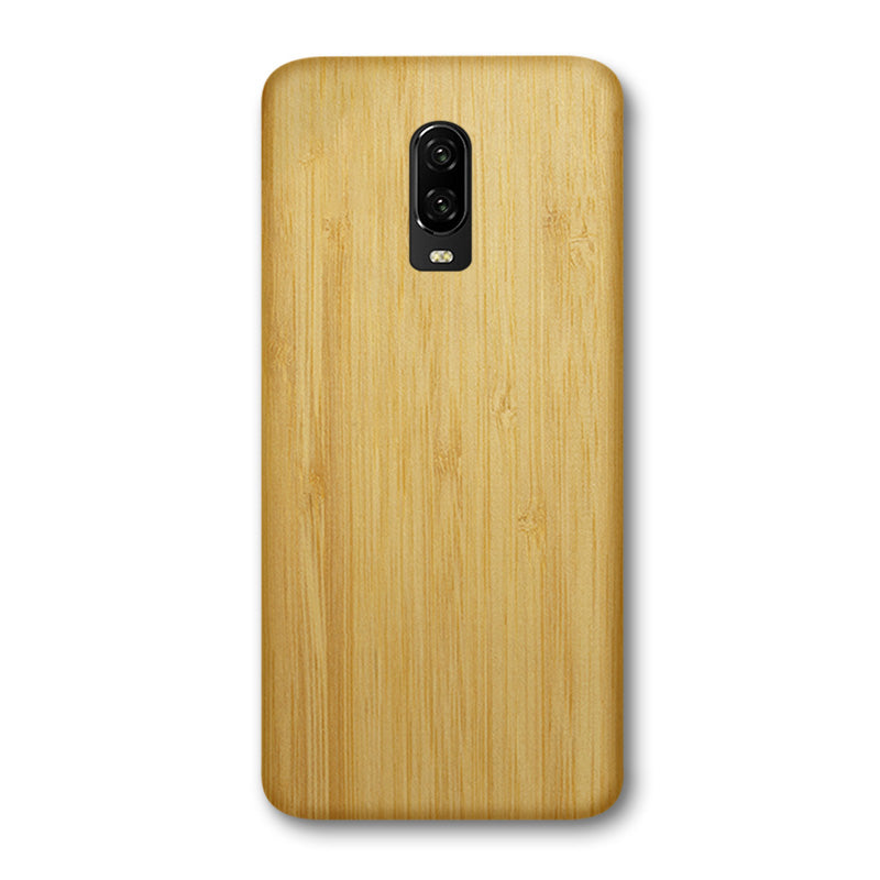 Wood OnePlus Case Mobile Phone Cases Komodo OnePlus 6T Bamboo 