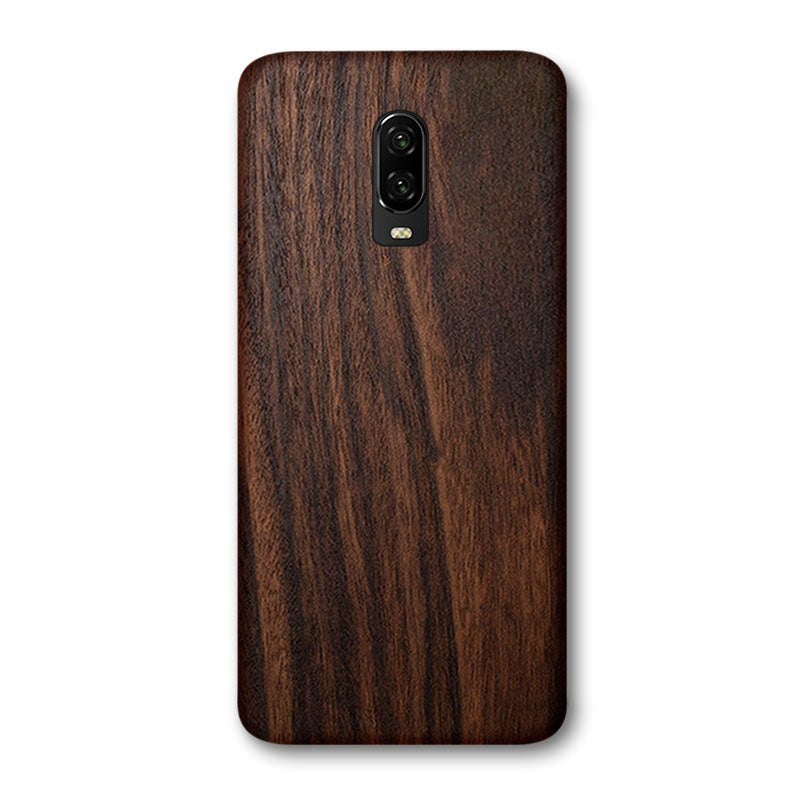 Slim Wood OnePlus Case Mobile Phone Cases Komodo Mahogany OnePlus 6T 