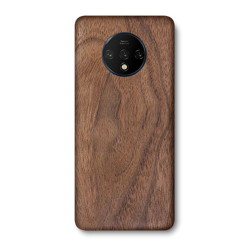 Wood OnePlus Case Mobile Phone Cases Komodo OnePlus 7T Walnut 