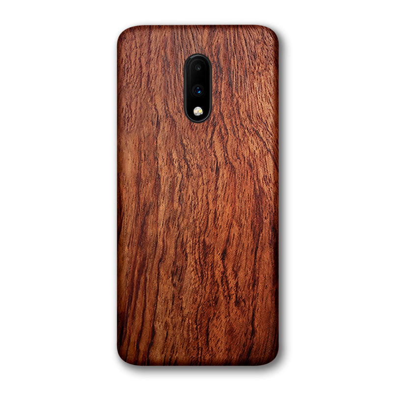 Wood OnePlus Case Mobile Phone Cases Komodo OnePlus 7 Rosewood 