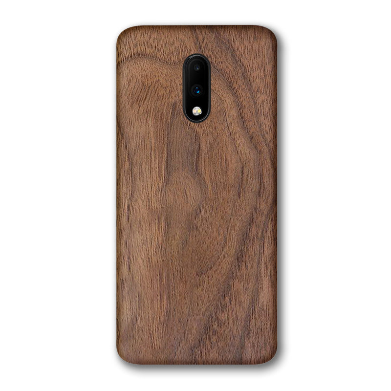 Wood OnePlus Case Mobile Phone Cases Komodo OnePlus 7 Walnut 
