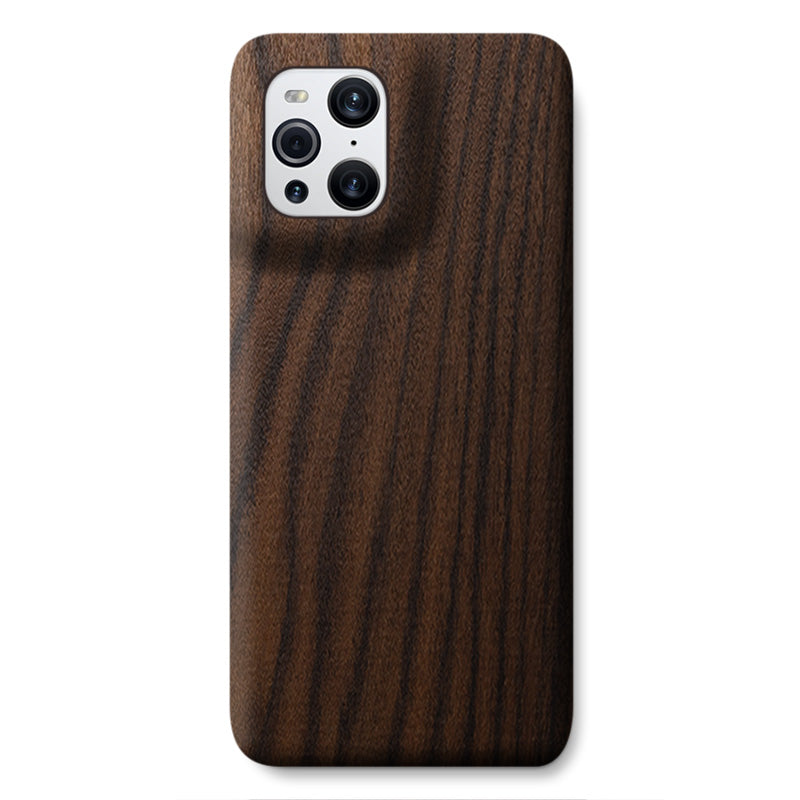 Slim Wood Oppo Case Mobile Phone Cases Komodo Mahogany Find X3/X3 Pro 