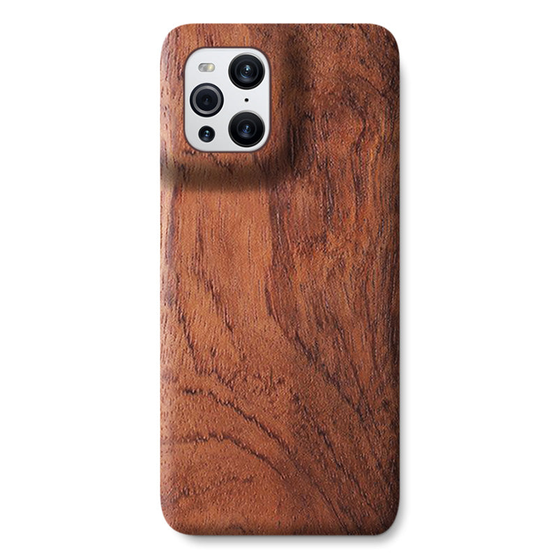 Slim Wood Oppo Case Mobile Phone Cases Komodo Rosewood Find X3/X3 Pro 