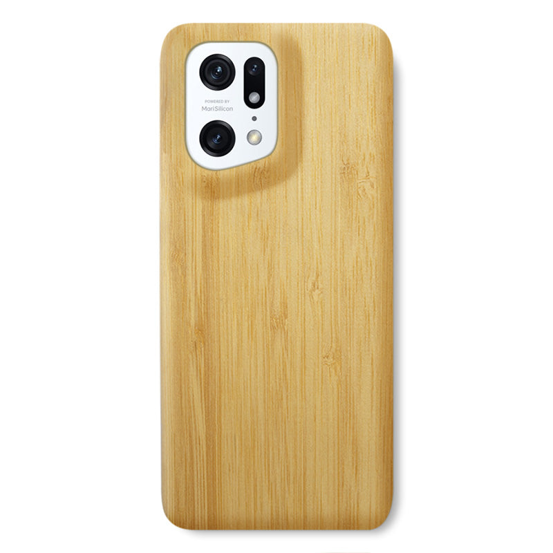 Slim Wood Oppo Case Mobile Phone Cases Komodo Bamboo Find X5 Pro 