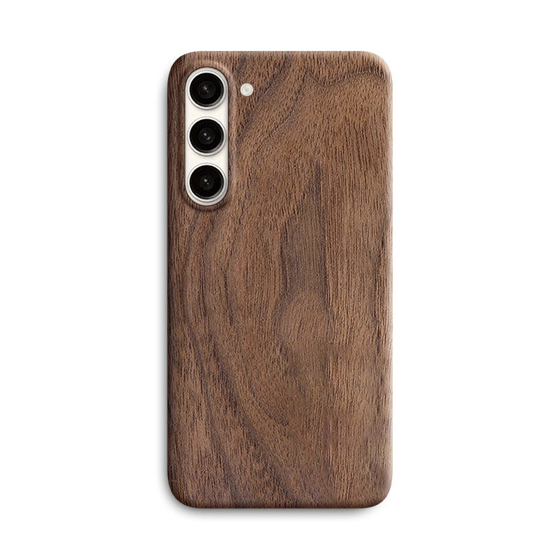 Slim Wood Samsung Case Mobile Phone Cases Komodo Walnut S23 Plus 