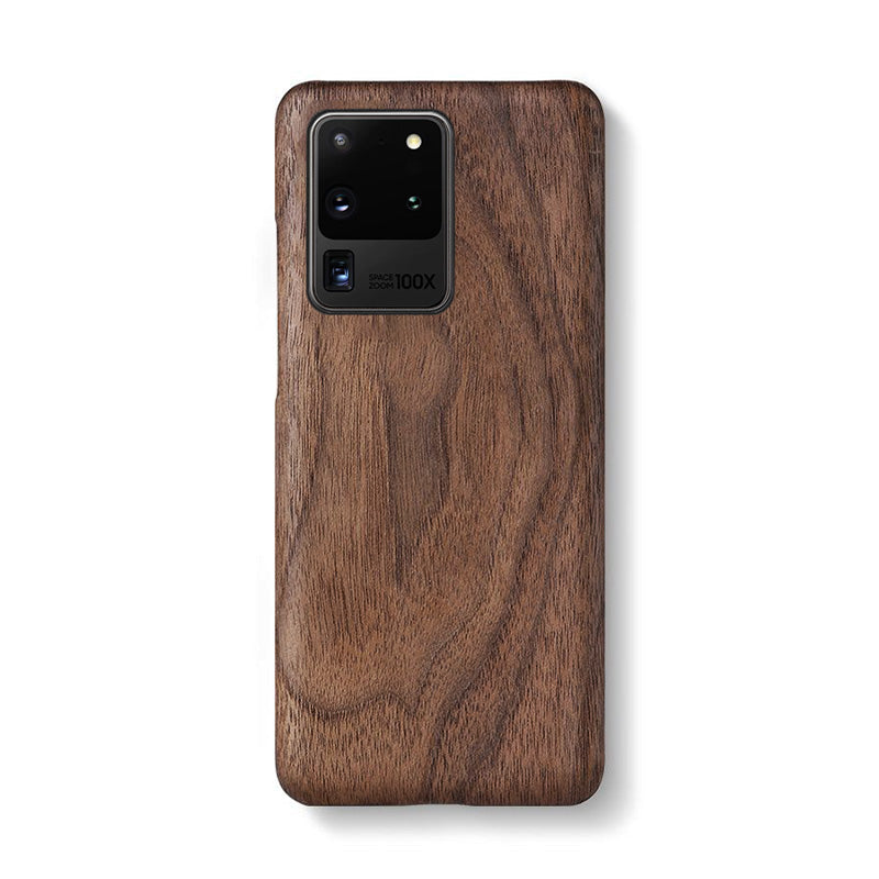 Slim Wood Samsung Case Mobile Phone Cases Komodo Walnut S20 Ultra 