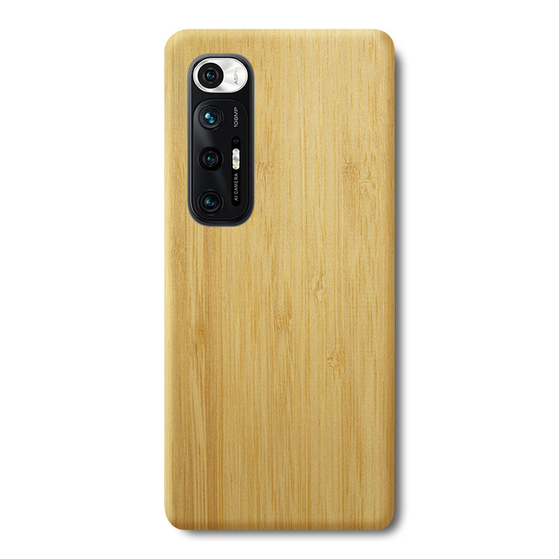 Slim Wood Xiaomi Case Mobile Phone Cases Komodo Xiaomi Mi 10S Bamboo 