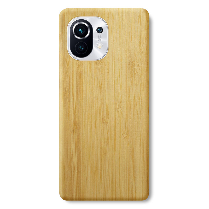 Slim Wood Xiaomi Case Mobile Phone Cases Komodo Xiaomi Mi 11 Bamboo 