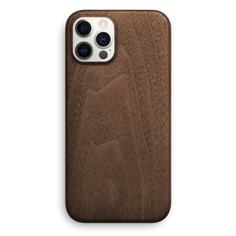 Slim Wood iPhone Case Mobile Phone Cases Komodo Walnut iPhone 12 Pro Max 