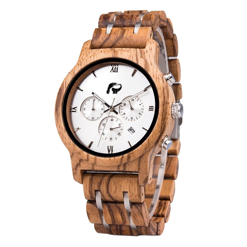 Wood Watch Watches Mojave Zebrawood  